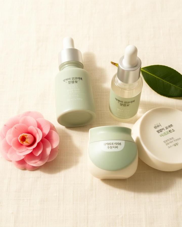 Productos de cosmética coreana